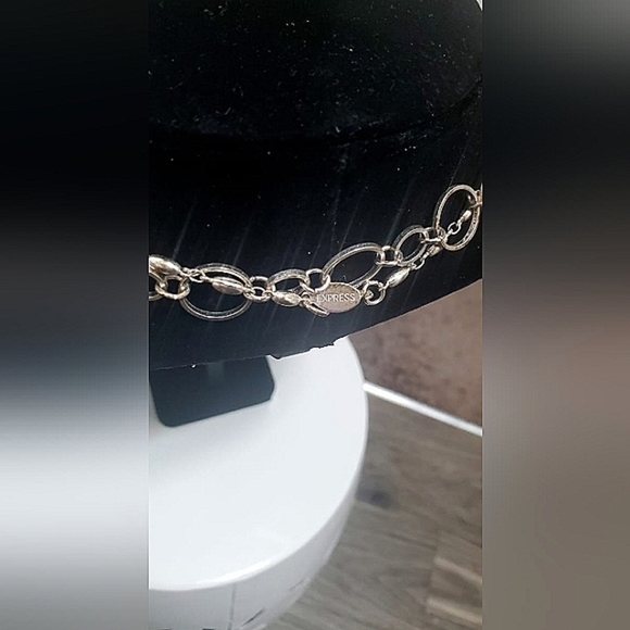 Chunky Round Link Chain Long Necklace 🌴 - Picture 3 of 4